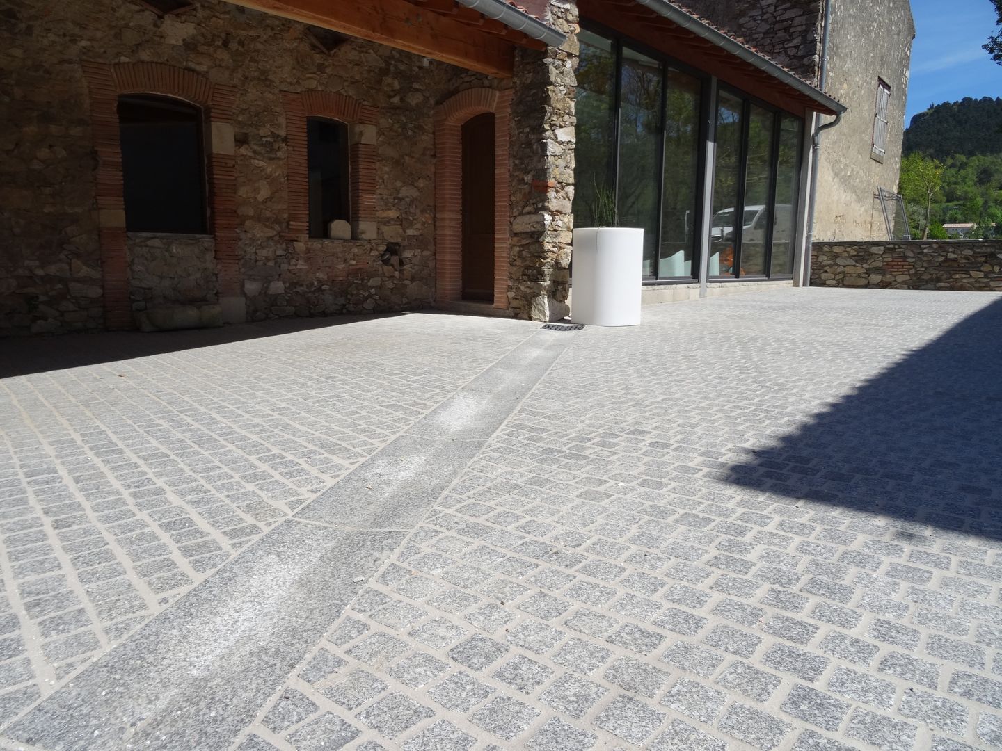 bollard pavage granit sidobre